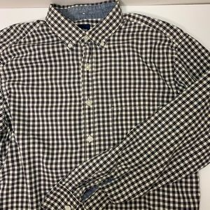 Gap Men’s Gingham Button-Down, Size Large